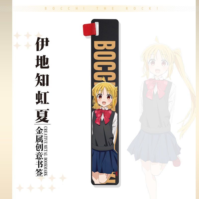Anime Metal Bookmark BOCCHI THE ROCK Printing Straight Ruler Bookmarks For  Books Hitori Gotoh Stationery Office School Supplies