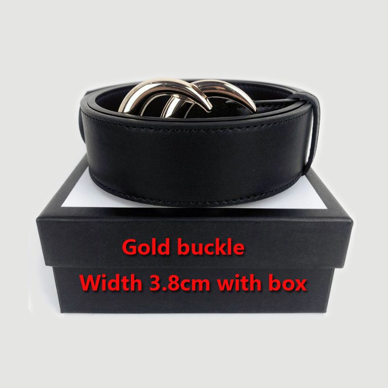 Gold buckle with box