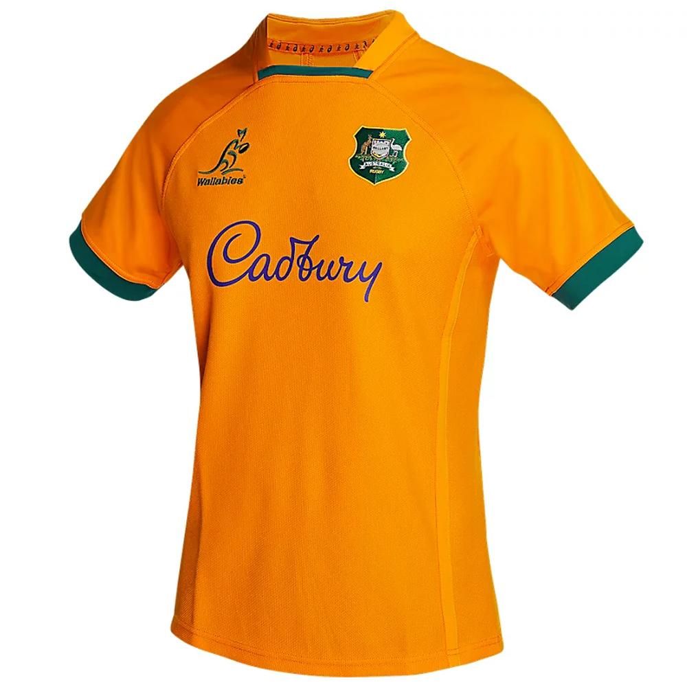 22 23 Australia home gold jersey