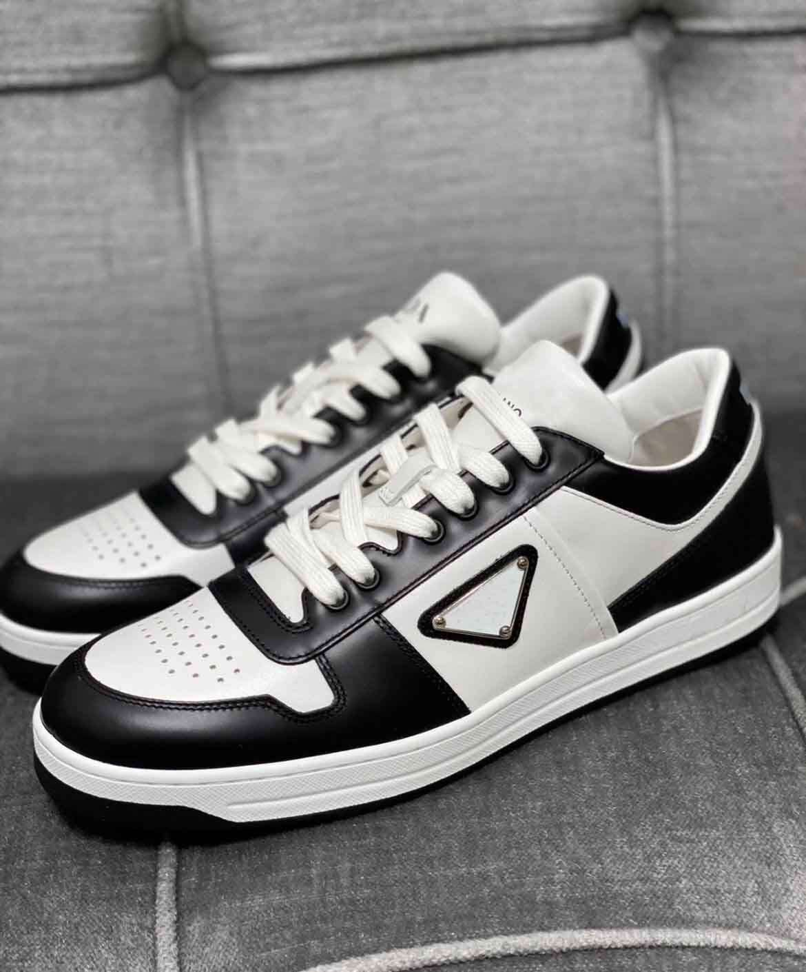 Men Sneakers Shoes Downtown Sporty Leather Rubber Sole Low Top Casual Top Design Discount Skateboard Walking EU38 46 From Vernas, $29.6 | DHgate.Com