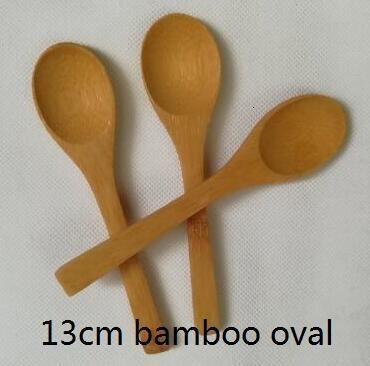 13cm bamboe ovaal