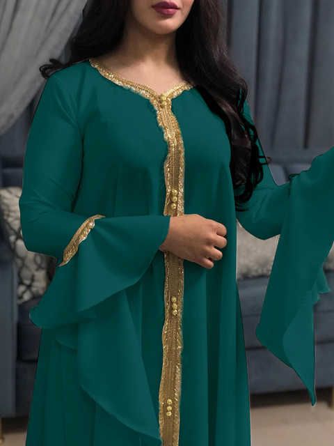 Green abaya