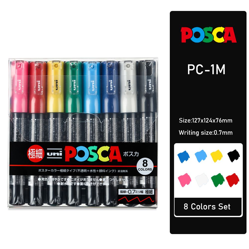PC1M-8 Farben
