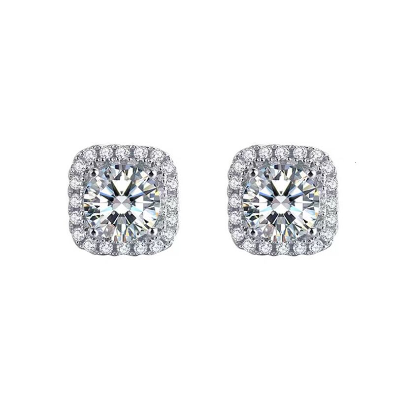 1.0ct 6.5mm-Platinum Plated