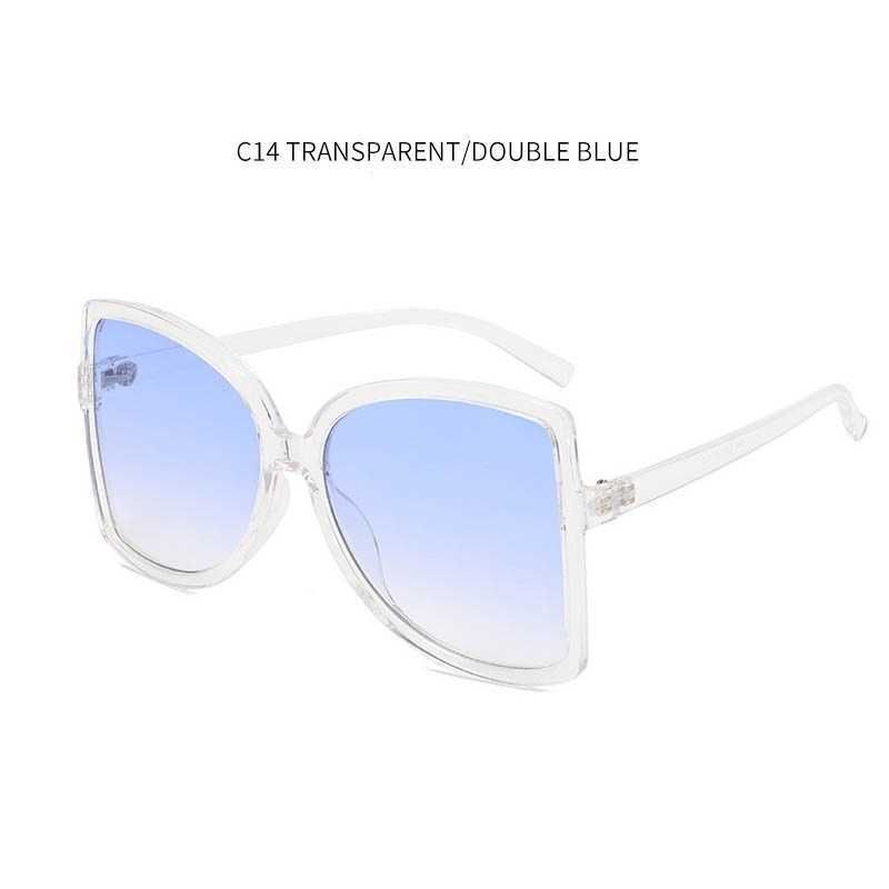 C14transparent bleu