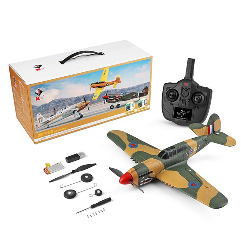 Wltoys a210 a220 a250 rc avião 2.4g 4 canais 3d/6g eixo rc lutador