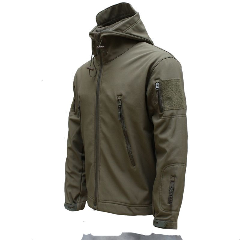 hoodie hoed-groen