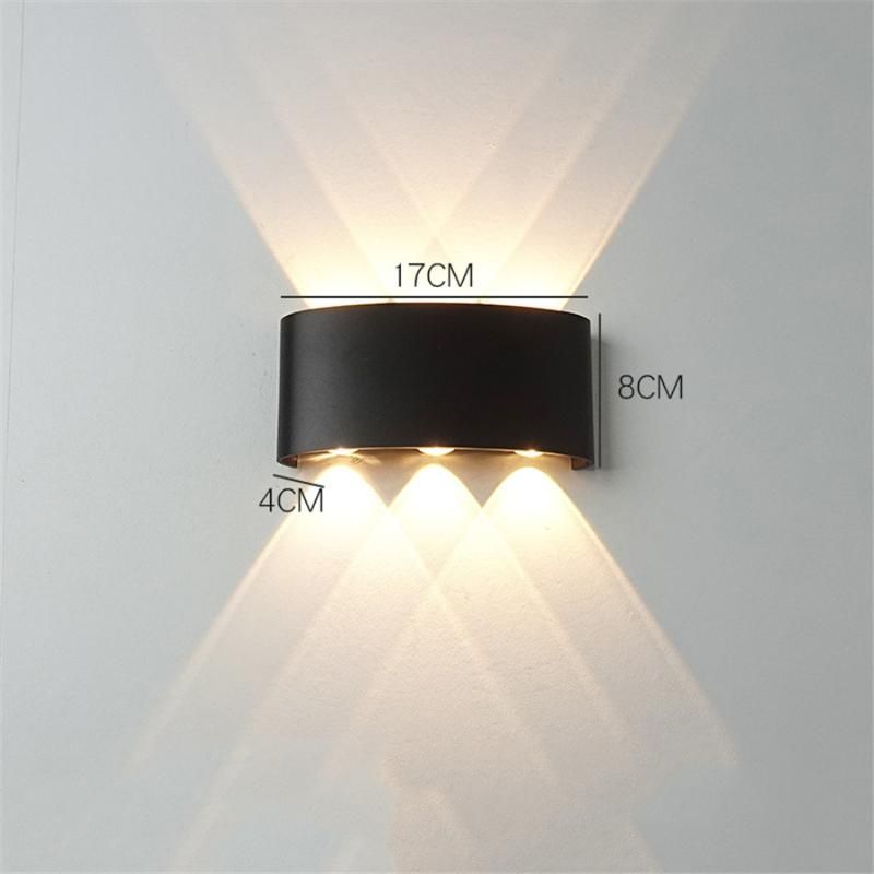 6W Black Body With Motion Sensor Warm