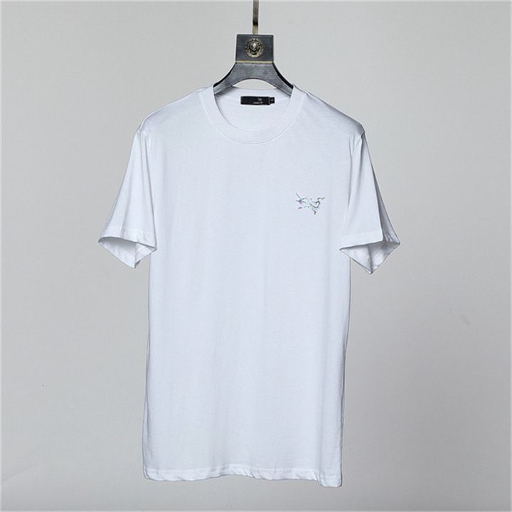 ₩32,697에서 럭셔리 남성 디자이너 티셔츠 검은 빨간색 편지 인쇄 셔츠 짧은 소매 패션 브랜드 디자이너 탑 티 M-3Xl Pm87  | Dhgate
