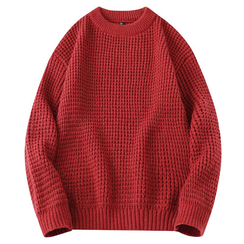 red sweater men