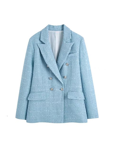 blauwe blazer