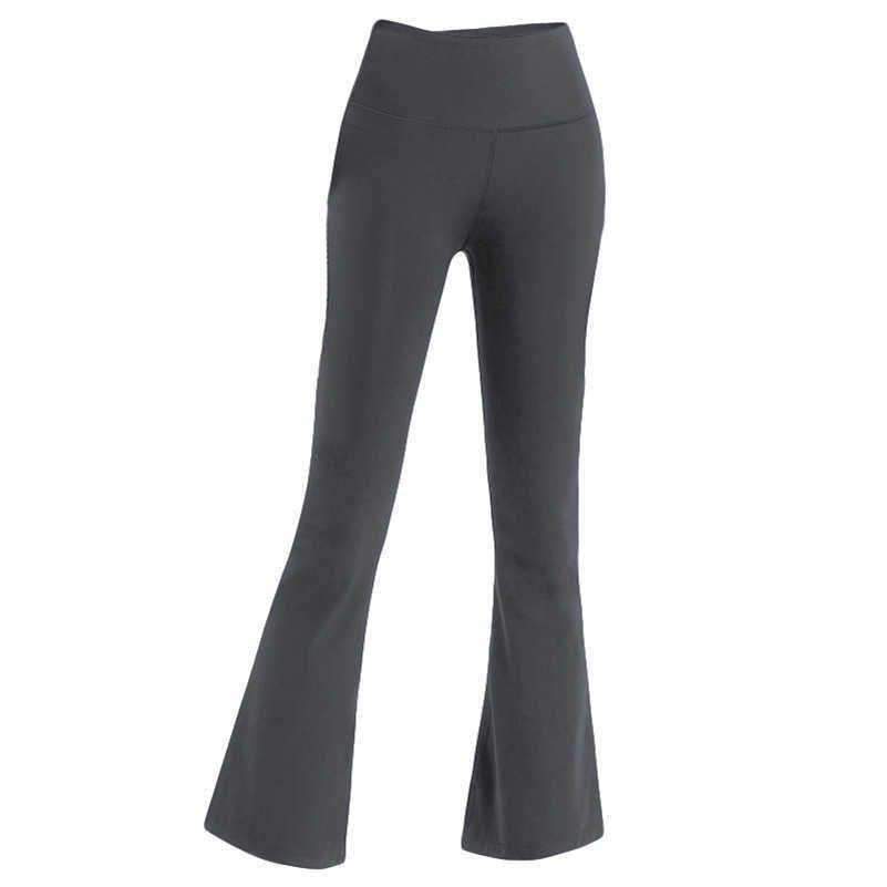 graphite grey flared trousers