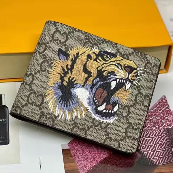 G4-Brown tiger wallet