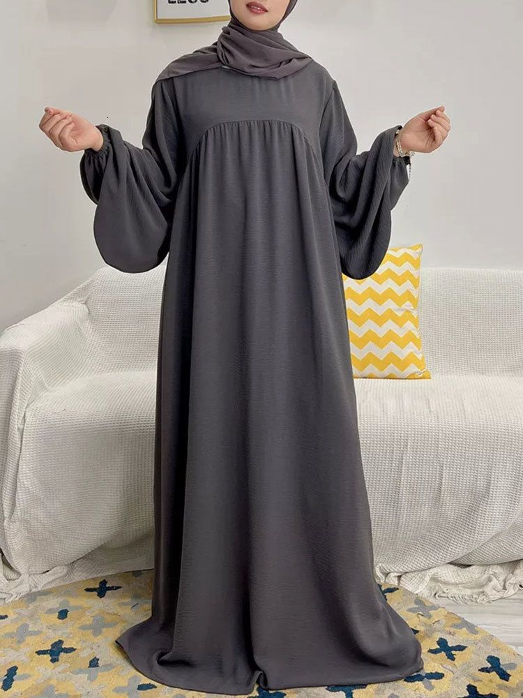 Darkgray Abaya-1