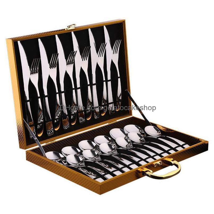 Zilver 24pc (6 persoon)