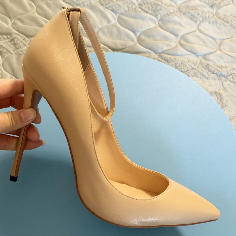 apricot high heels