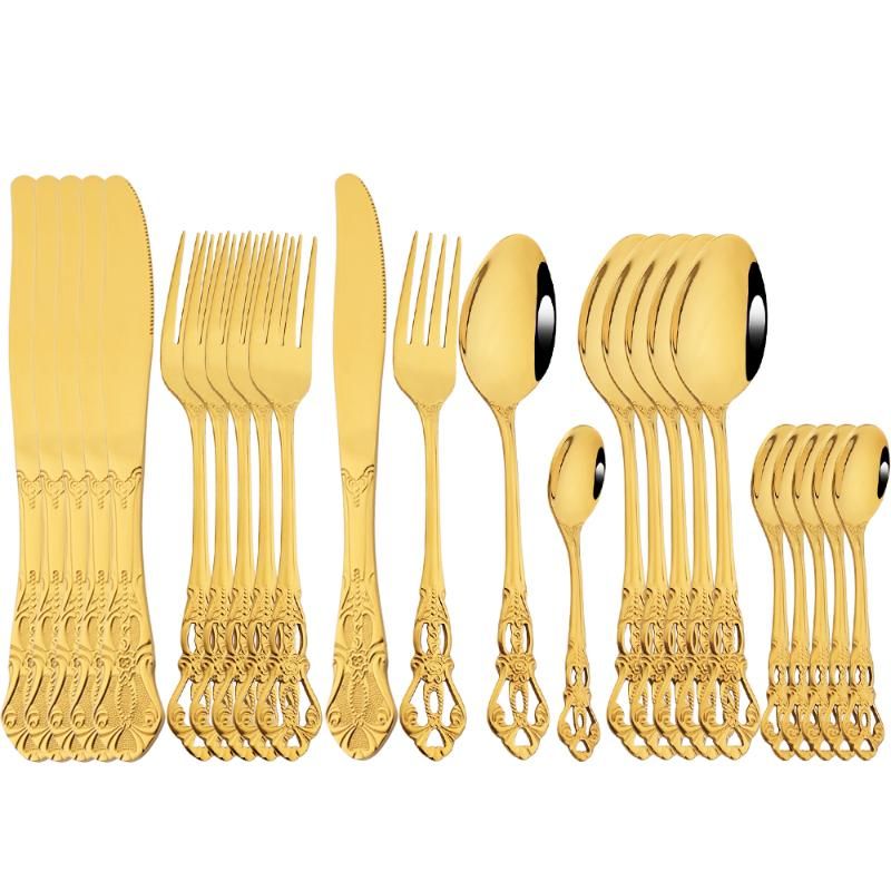 24Pcs Gold