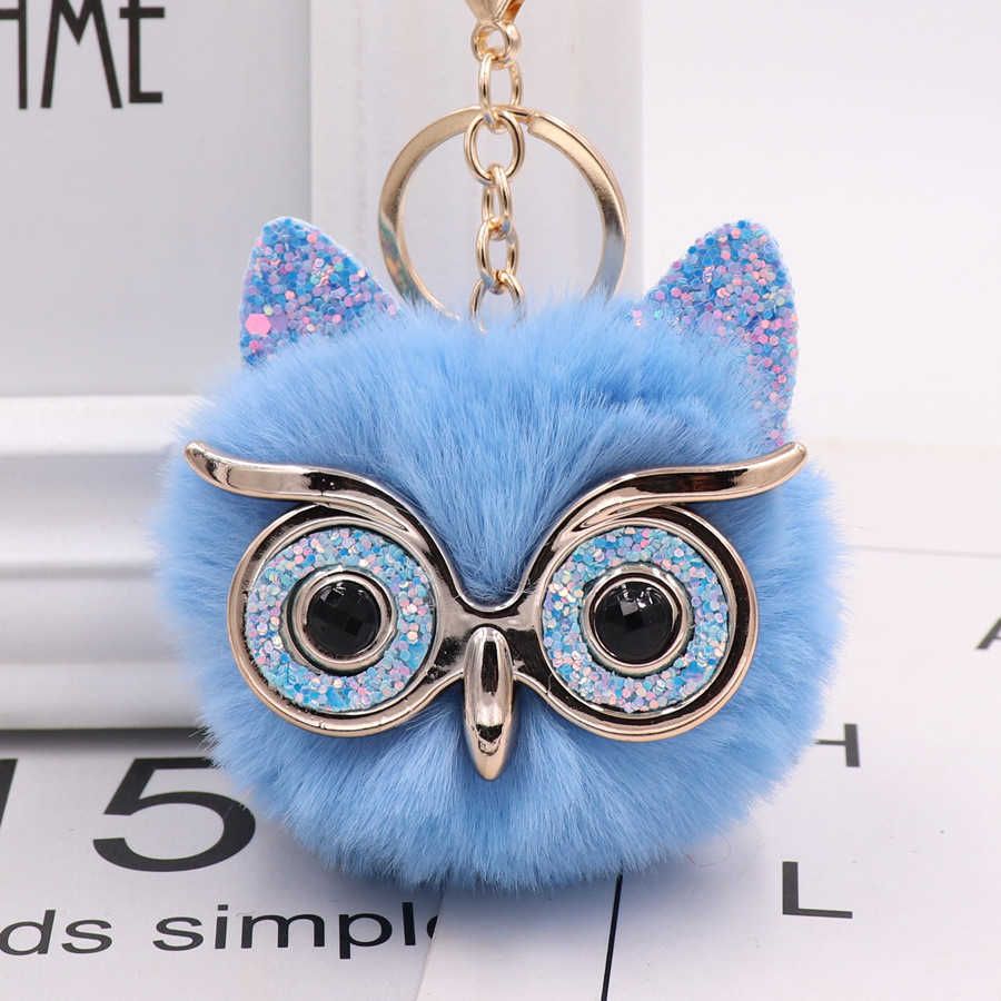 Blue Eyes + Blue-Gretel Owl (Gold Chain)