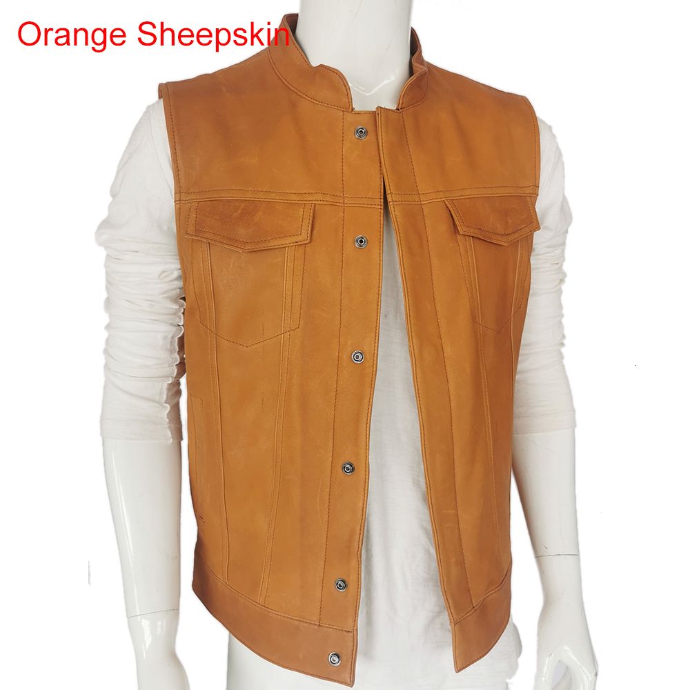 orange sheepskin
