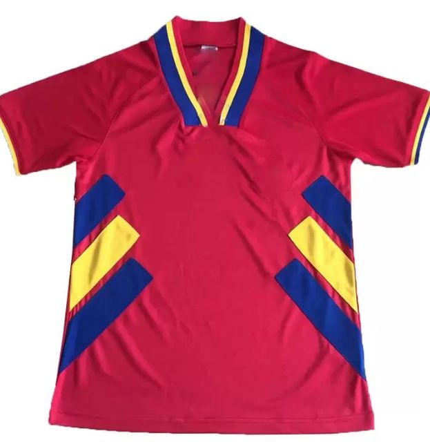 1994 National Team Home Yellow Soccer Jerseys HAGI RADUCIOIU POPESCU ...