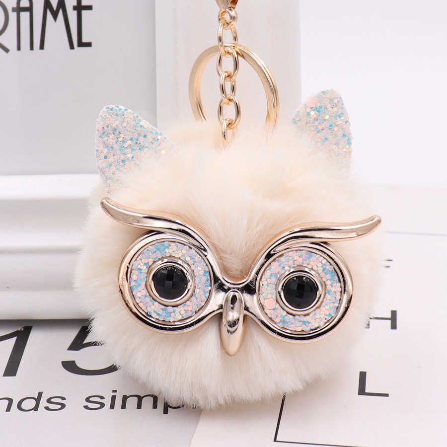 Kleur witte ogen + beige-Gretel Owl (G