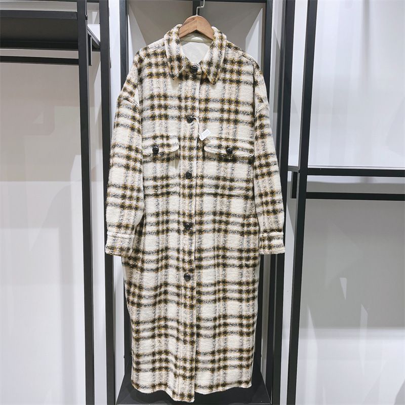 Beige Apricot Plaid