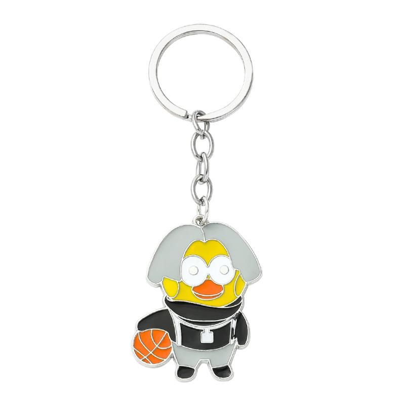 Basketkeychain porslin