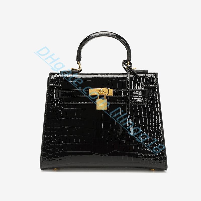 Motif croco noir