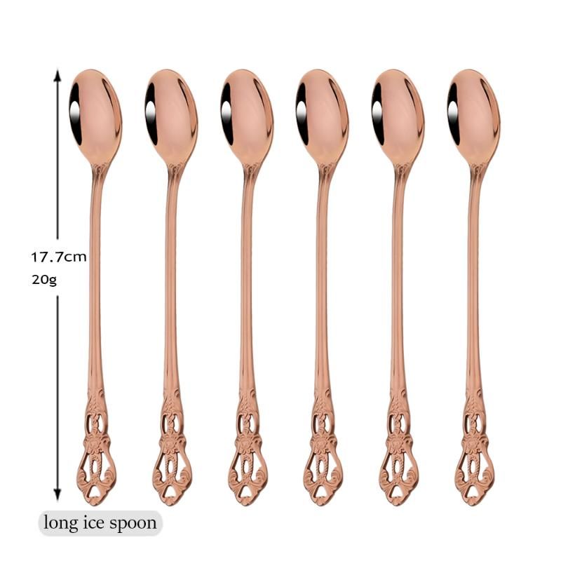 Long Spoon 6Pcs