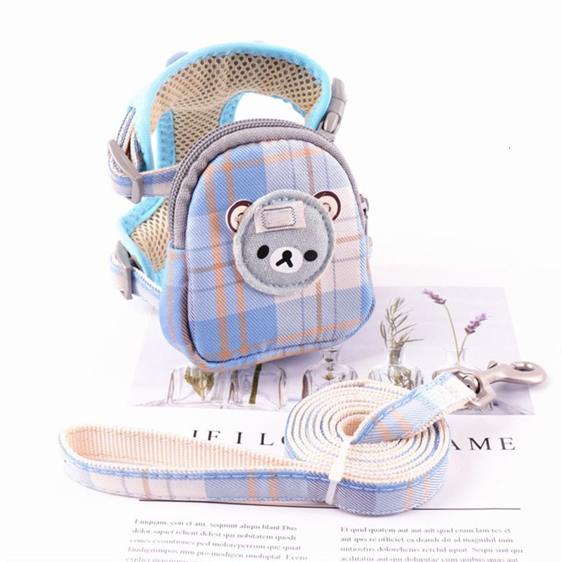 Lightblue Bear-M(3.5-7kg)