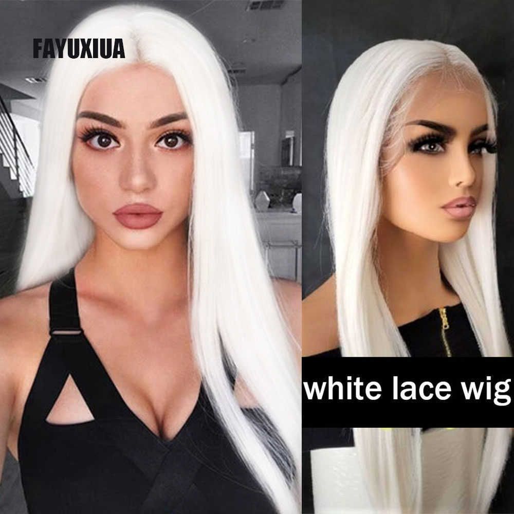 white lace wig
