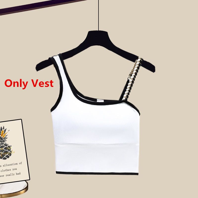 only white vest