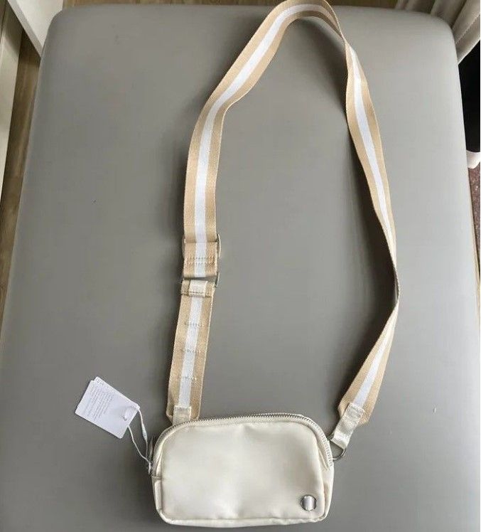 Cream Crossbody Bag