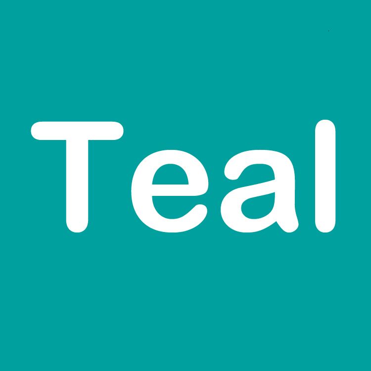 Teal-58x72cm