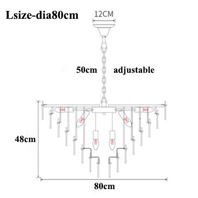 L size-dia80cm white light bulb