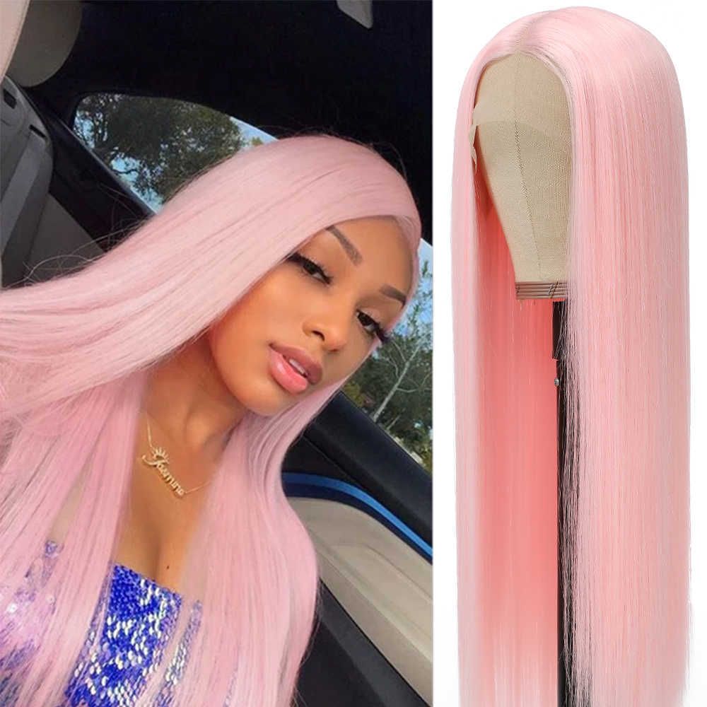 light pink wig