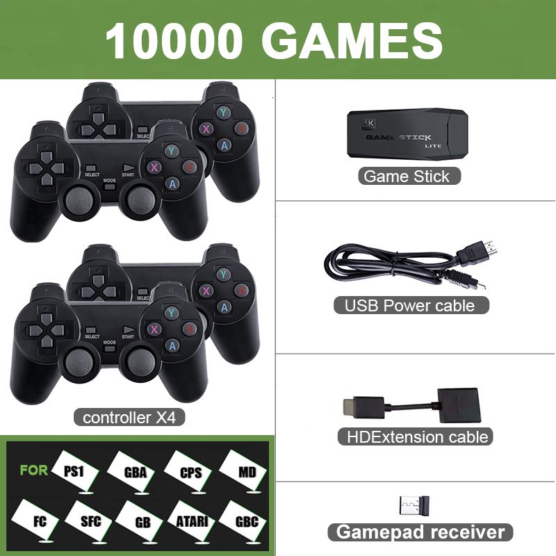 10000 with 4 Gamepad