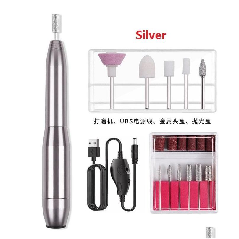 Silver med USB