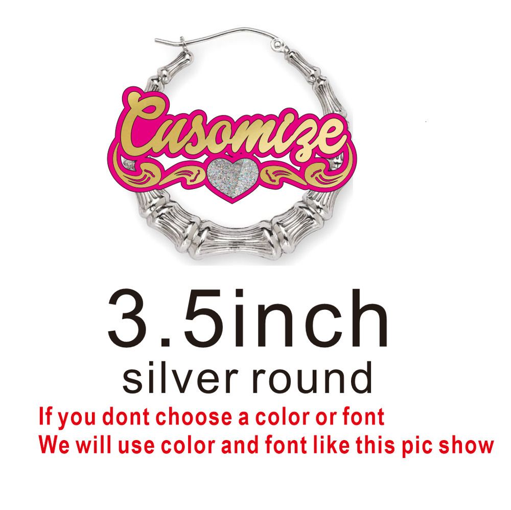 3.5inch Silver Round