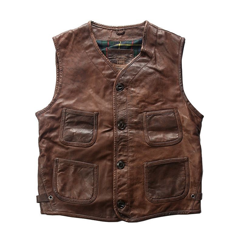 Sheepskin vest