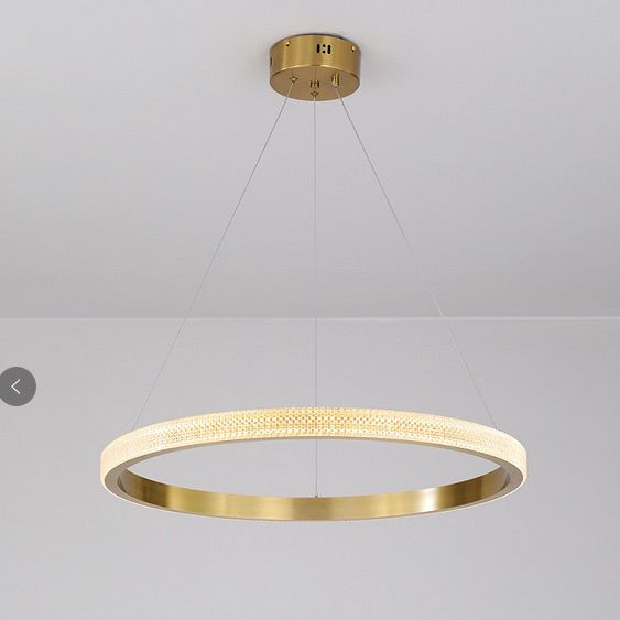 1 anello 60cm 220v luce calda