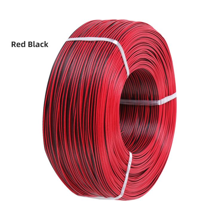 Fil rouge noir 22AWG