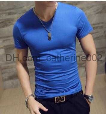 blue v neck