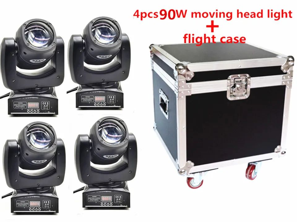 4pcs and Flightcase