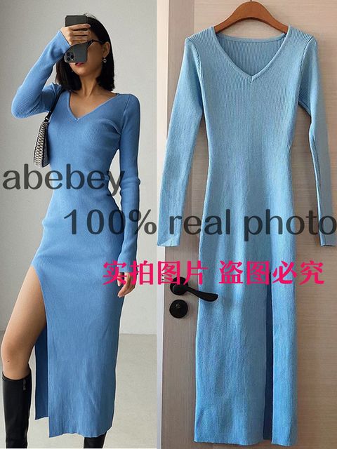 Robe bleue