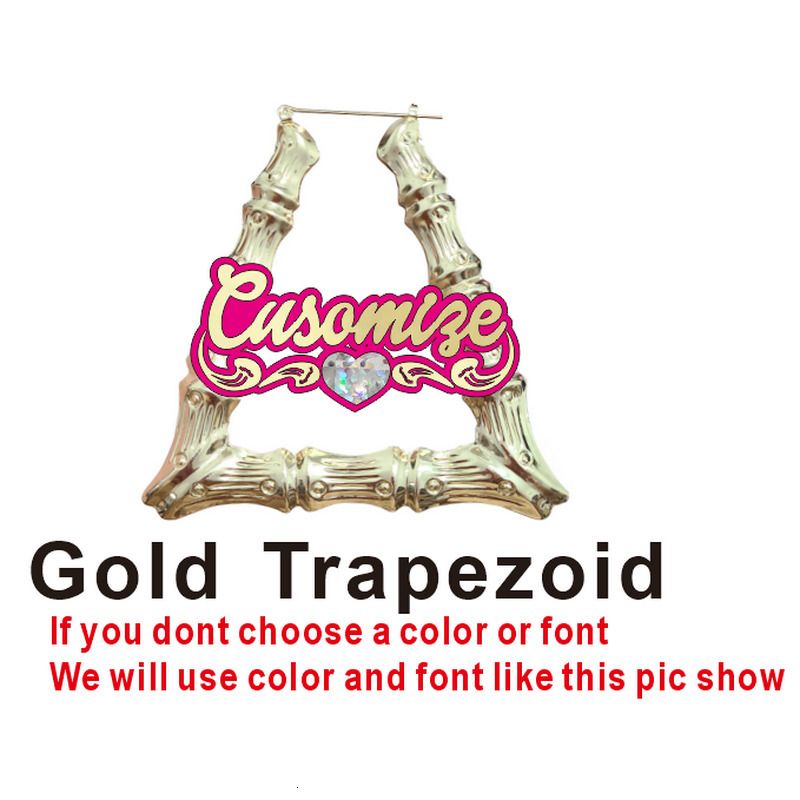 Goud trapeziumvormig