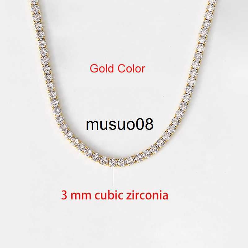 Gold Color 3mm-Chain Lenght 33cm