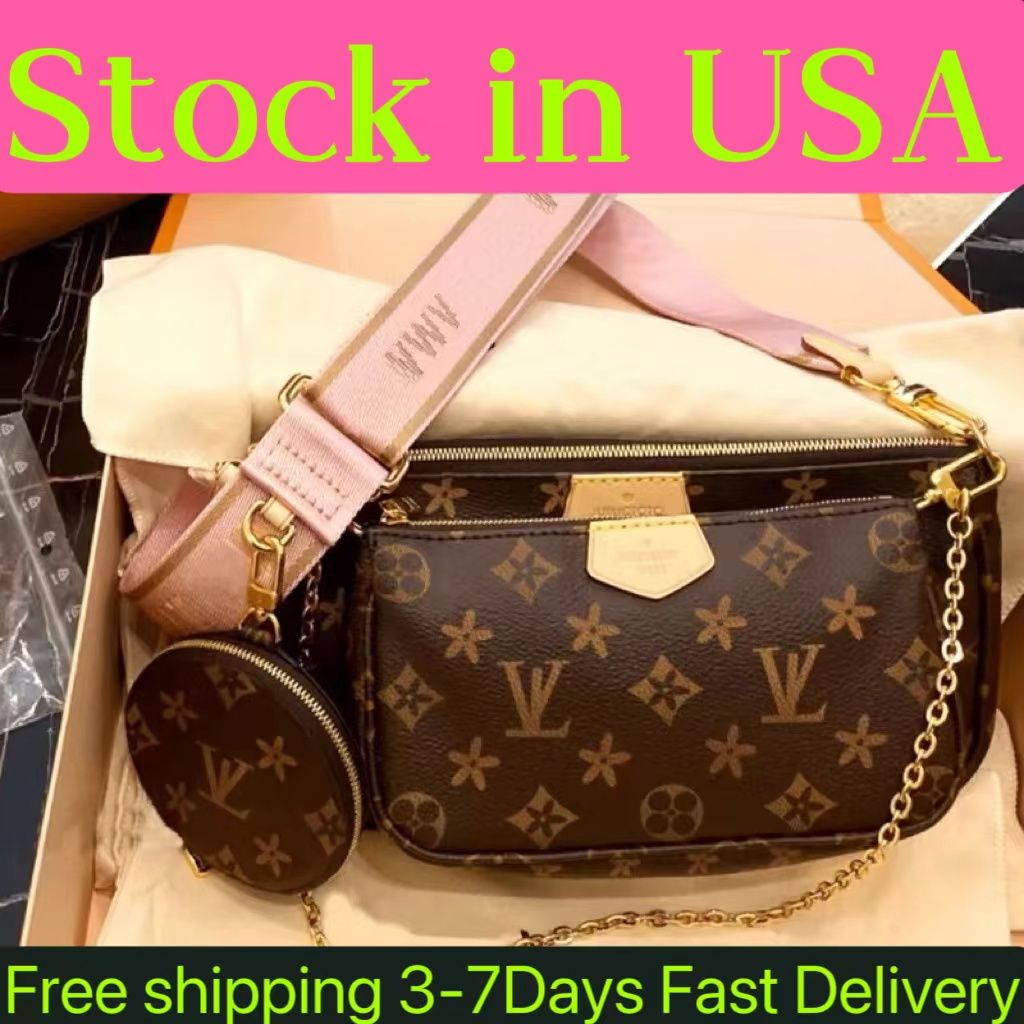 Louis Vuitton LV multi pochette handbags monogram bags m44840 in 2023