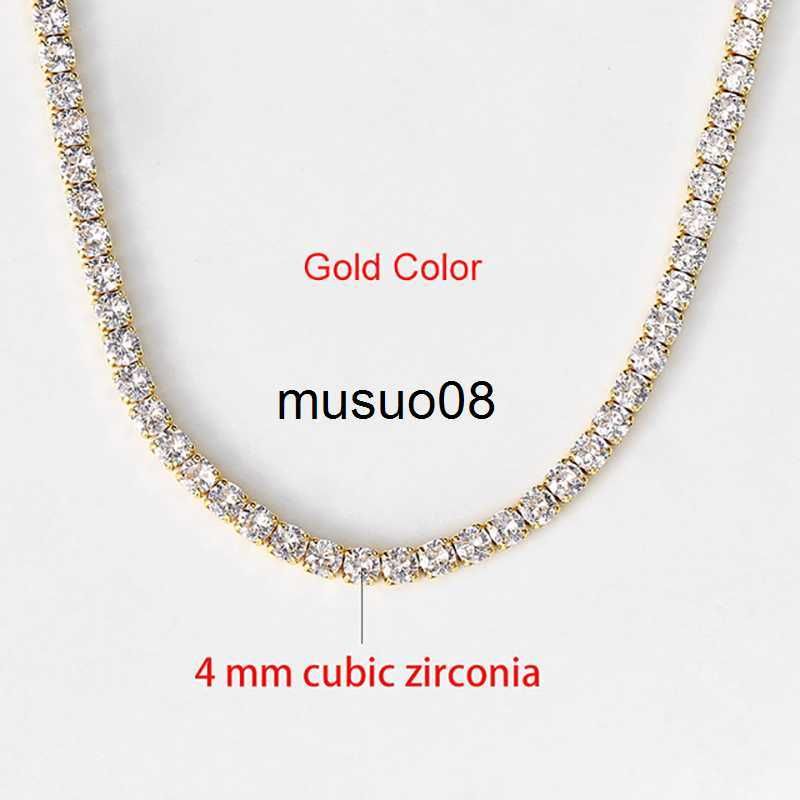 Gold Color 4mm-Chain Lenght 41cm