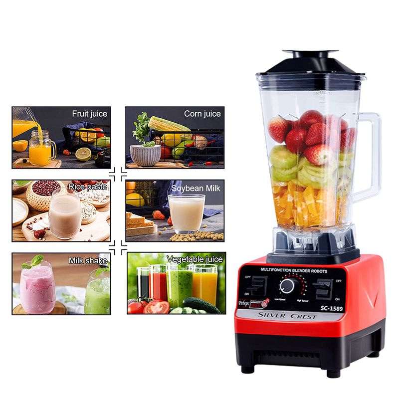 Good Quality Heavy Duty Multifunctional Commercial Blender Commercial Mixer  Bartender Blender Industrial Juicer High Power for Restaurants Cafe Bar  Juice Shop - China Commercial Bar Blender and Heavy Duty Blender Mixer  price